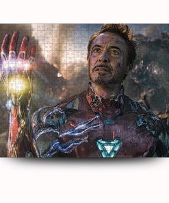 Marvel's avengers endgame i am iron man jigsaw puzzle 4