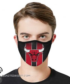 National basketball association chicago bulls cotton face mask