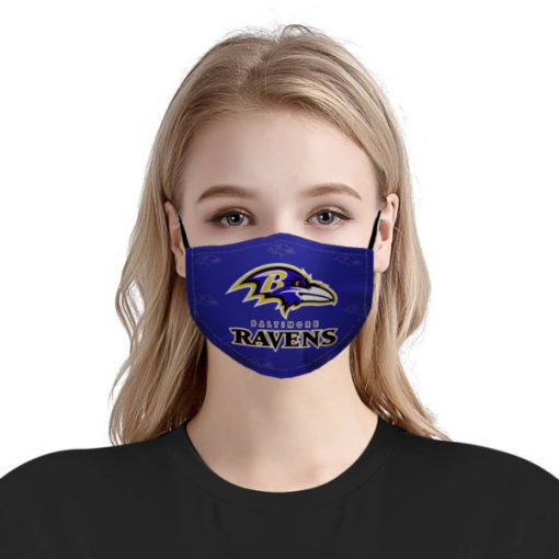 National football league baltimore ravens face mask 1