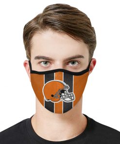 National football league cleveland browns face mask 1