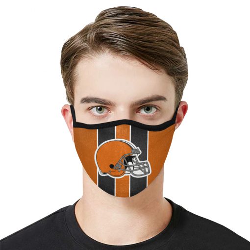 National football league cleveland browns face mask 3