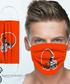 National football league cleveland browns team cotton face mask