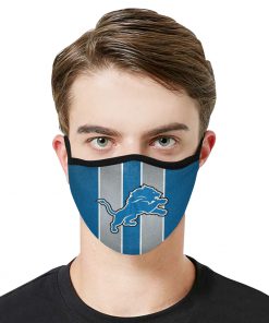 National football league detroit lions team cotton face mask 1