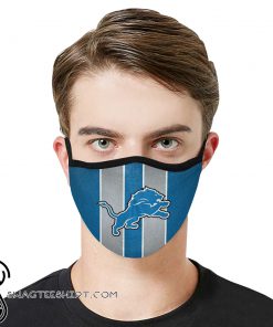 National football league detroit lions team cotton face mask