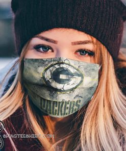 National football league green bay packers face mask
