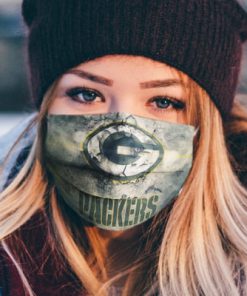 National football league green bay packers face mask 3