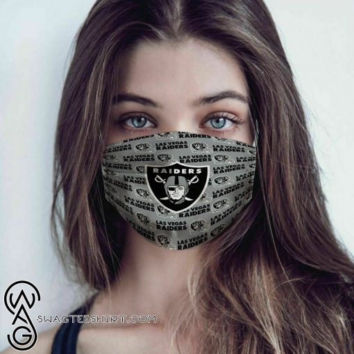 National football league las vegas raiders cotton face mask