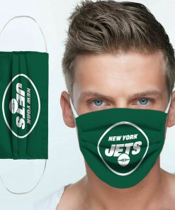 National football league new york jets team cotton face mask 1