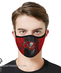 National football league tampa bay buccaneers team cotton face mask