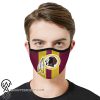 National football league washington redskins team cotton face mask
