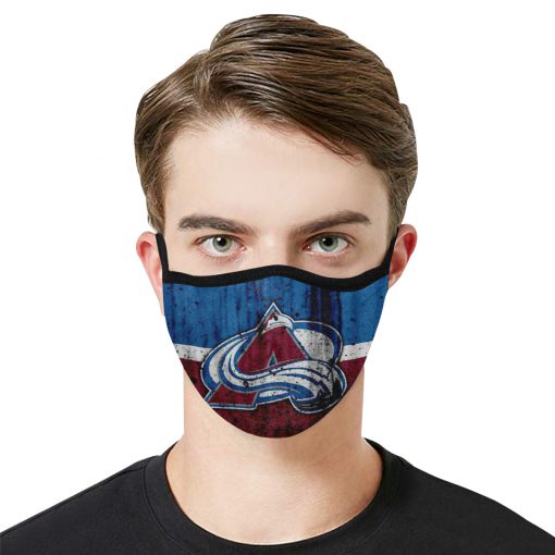 National hockey league colorado avalanche face mask 1