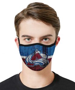 National hockey league colorado avalanche face mask 2