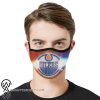 National hockey league edmonton oilers cotton face mask