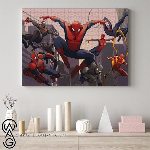 Spider-man into the spider-verse jigsaw puzzle