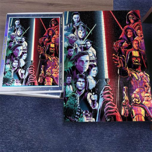 Star wars the dark and the light side jigsaw puzzle 4
