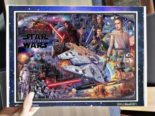 Star wars the force awakens jigsaw puzzle 1