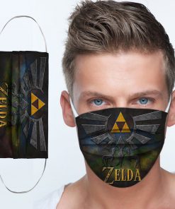 The legend of zelda logo anti-dust cotton face mask 2