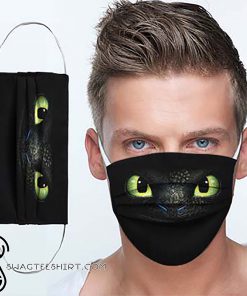 Toothless how to train your dragon cotton face mask