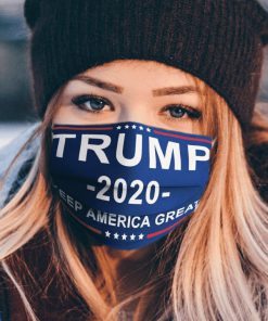 Trump 2020 keep america great cotton face mask 1