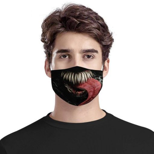 Venom mouth anti-dust cotton face mask 1