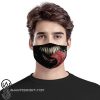 Venom mouth anti-dust cotton face mask