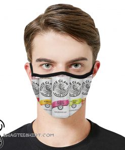 White claw hard seltzer anti-dust cotton face mask