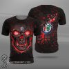 Alfa romeo lava skull full printing shirt