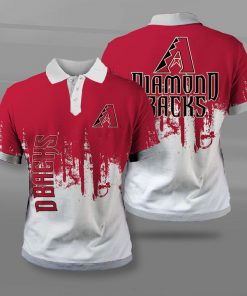 Arizona diamondbacks team football full printing polo