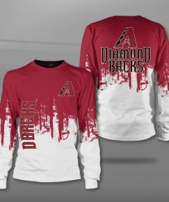 Arizona diamondbacks team football full printing sweatshirt