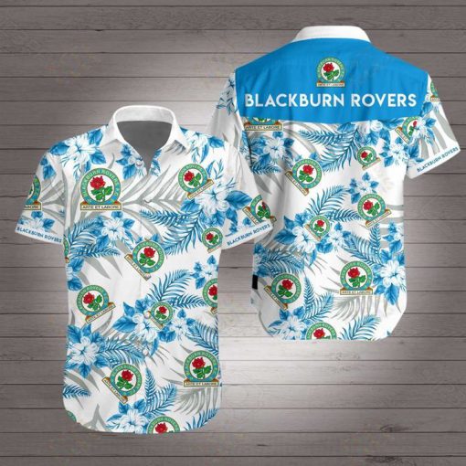 Blackburn rovers football club hawaiian shirt 2