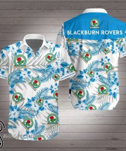 Blackburn rovers football club hawaiian shirt