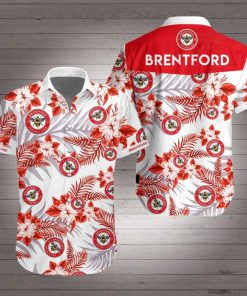 Brentford football club hawaiian shirt 1