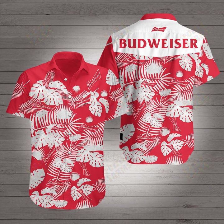 Budweiser beer hawaiian shirt 1