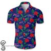 Buffalo bills tropical flower hawaiian shirt