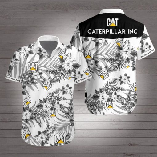 Caterpillar inc hawaiian shirt 2