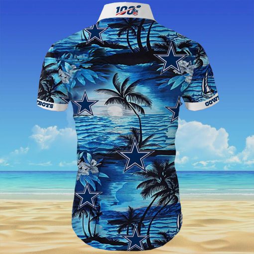 Dallas cowboys team all over printed hawaiian shirt 4