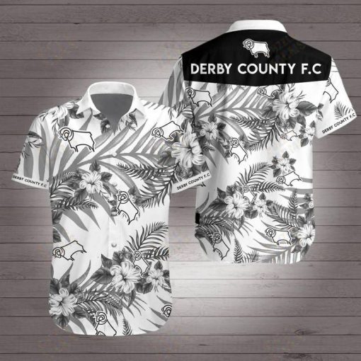 Derby county football club hawaiian shirt 1