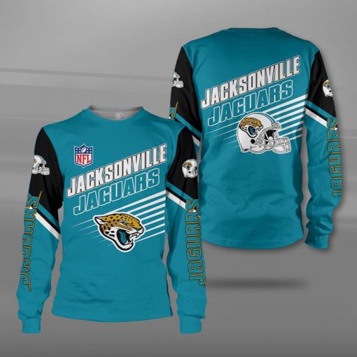 Jacksonville jaguars football team full printing sweatshirt