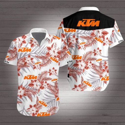 KTM racing hawaiian shirt 2