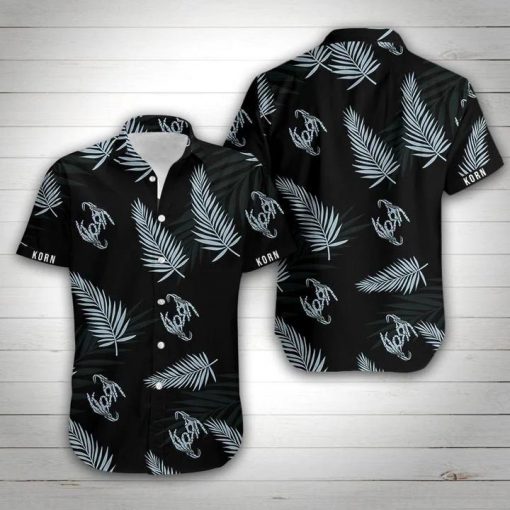 Korn band floral hawaiian shirt 3
