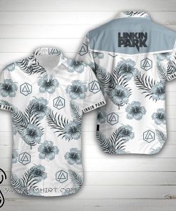 Linkin park floral hawaiian shirt