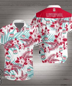 Liverpool football club hawaiian shirt