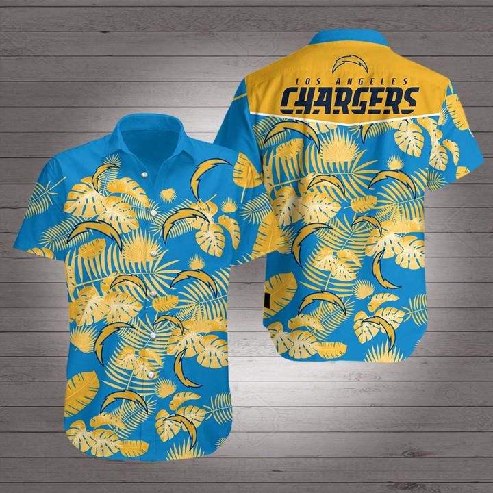 Los angeles chargers hawaiian shirt 1