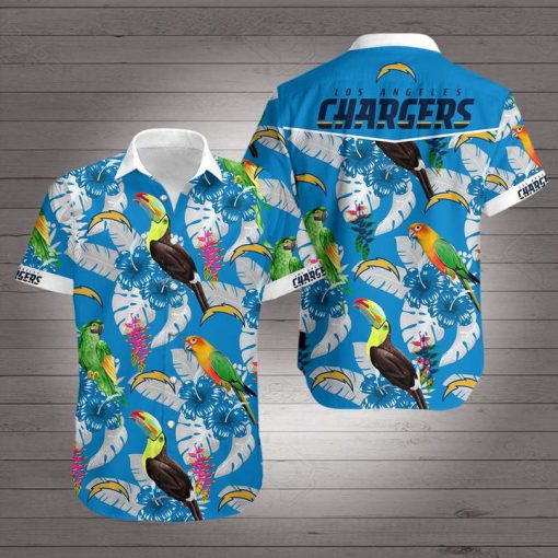 Los angeles chargers team hawaiian shirt 2