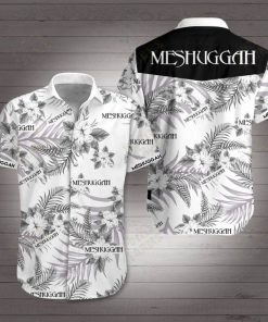 Meshuggah rock band hawaiian shirt 4