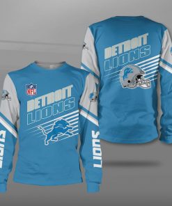 NFL detroit lions football team full printing sweatshirt