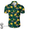 NFL jacksonville jaguars tropical flower hawaiian shirt