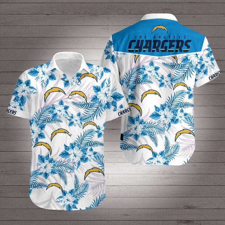 NFL los angeles chargers hawaiian shirt 1