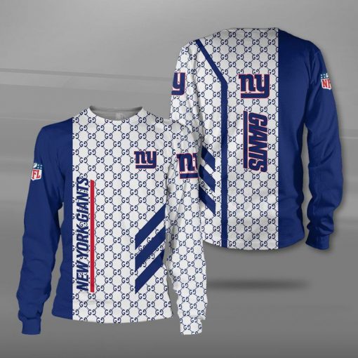 NFL new york giants team logo full printing sweatshirt