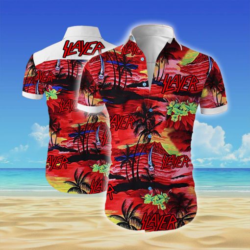 Slayer all over printed hawaiian shirt 2